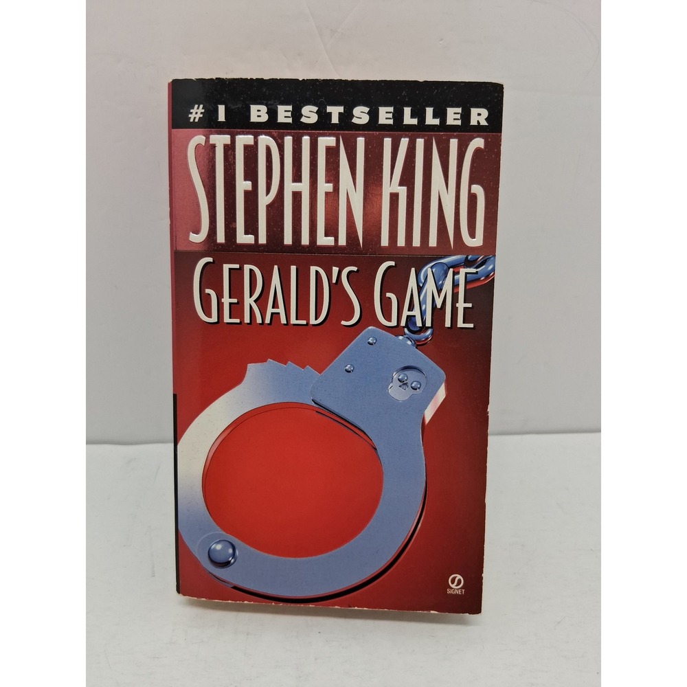 Stephen King Gerald's Game Vintage Paperback 1993 Signet AE7646 Horror Novel